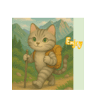 穏やかな子猫の日々（個別スタンプ：8）