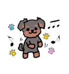 かわいいテリアちゃん（個別スタンプ：3）