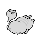 やせたい猫（個別スタンプ：9）