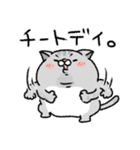 やせたい猫（個別スタンプ：37）