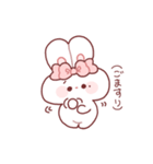 敬語を話すもちうさちゃん.（個別スタンプ：23）