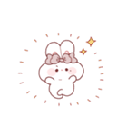 敬語を話すもちうさちゃん.（個別スタンプ：24）
