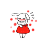 うささんとうさおくんの礼（個別スタンプ：2）