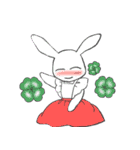 うささんとうさおくんの礼（個別スタンプ：5）