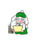 うささんとうさおくんの礼（個別スタンプ：12）