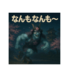 【上越弁】高田城の幽霊武者「カゲマル」（個別スタンプ：6）