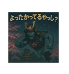 【上越弁】高田城の幽霊武者「カゲマル」（個別スタンプ：40）