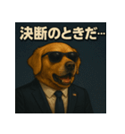 ワンちゃん大統領（個別スタンプ：6）