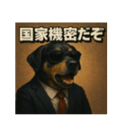 ワンちゃん大統領（個別スタンプ：11）
