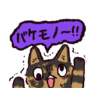 サビ猫です.（個別スタンプ：34）