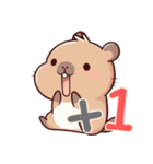 カピバラの生活 (えいご) Ver3（個別スタンプ：30）