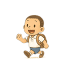 学校の小さな日々（個別スタンプ：1）