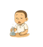 学校の小さな日々（個別スタンプ：3）