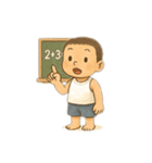 学校の小さな日々（個別スタンプ：7）