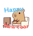 カピバラの生活 (漢字) Ver3（個別スタンプ：29）
