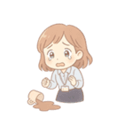 ドジなOLの毎日（個別スタンプ：2）