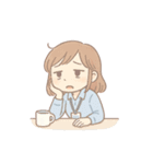 ドジなOLの毎日（個別スタンプ：3）