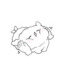 なんだかゆるいふわふわなイヌ（個別スタンプ：24）