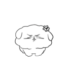 なんだかゆるいふわふわなイヌ（個別スタンプ：27）