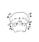 なんだかゆるいふわふわなイヌ（個別スタンプ：31）