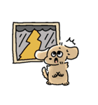 生活するあしのみじかいいぬ（個別スタンプ：3）
