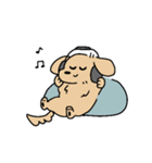 生活するあしのみじかいいぬ（個別スタンプ：17）