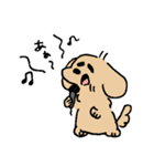 生活するあしのみじかいいぬ（個別スタンプ：19）