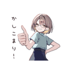 笑える接客女子の日常（個別スタンプ：7）