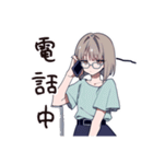 笑える接客女子の日常（個別スタンプ：22）
