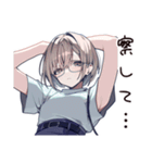 笑える接客女子の日常（個別スタンプ：25）