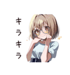 笑える接客女子の日常（個別スタンプ：40）