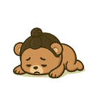 お団子くまさん 夏（個別スタンプ：4）