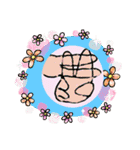 イラスト人のみよじ組合パズル（個別スタンプ：2）