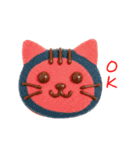 アイスボックスクッキーの猫、サクっと一言（個別スタンプ：22）