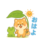 柴犬のしば太郎（個別スタンプ：7）
