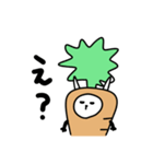 にんじんをかぶったうさぎ（個別スタンプ：12）