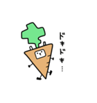にんじんをかぶったうさぎ（個別スタンプ：17）