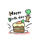 にんじんをかぶったうさぎ（個別スタンプ：28）