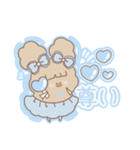 PENOちゃん推し活始めました♡水色（個別スタンプ：6）