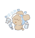 PENOちゃん推し活始めました♡水色（個別スタンプ：23）