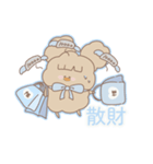PENOちゃん推し活始めました♡水色（個別スタンプ：27）
