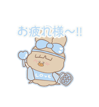 PENOちゃん推し活始めました♡水色（個別スタンプ：30）