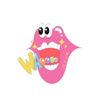 おめめきらきらちゃん仲間たち（個別スタンプ：5）