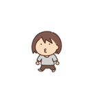 動く！マイペースな女の子スタンプ（個別スタンプ：3）