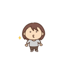 動く！マイペースな女の子スタンプ（個別スタンプ：5）