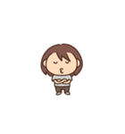 動く！マイペースな女の子スタンプ（個別スタンプ：6）