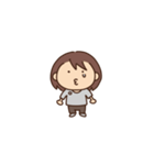 動く！マイペースな女の子スタンプ（個別スタンプ：7）