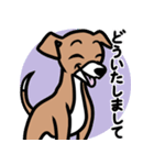 【レッド3】1年中使える♡パピーイタグレ（個別スタンプ：6）