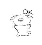 犬みたいないきもの【家族連絡】（個別スタンプ：6）