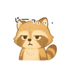 ふわふわアライグマ（個別スタンプ：10）